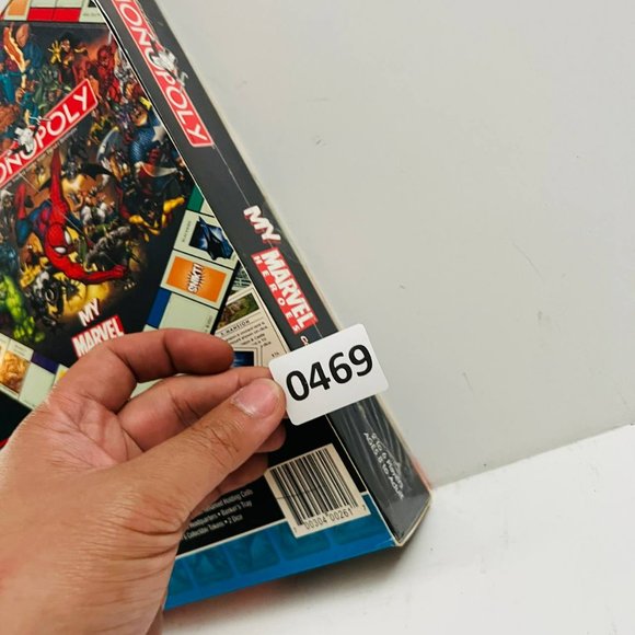 Vintage Monopoly My Marvel Heroes Customize Your Own Game Collectors Edition New - Picture 8 of 8